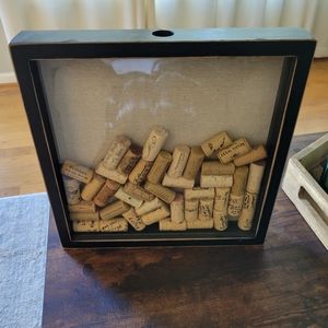 Wine cork holder